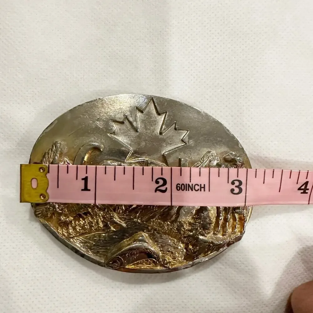 Siskiyou Authentic Canada Belt Buckle 1990